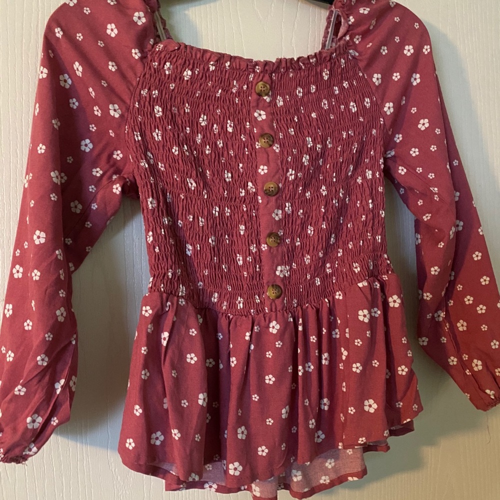 Floral blouse